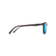 Maui Jim Sugar Cane Polarized Square Sunglasses, Transparent Grey Frame, Blue Hawaii Lens, Transparent Grey B783-11