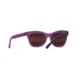 Maui Jim Sweet Leilani Sunglasses, Mauve Matte Rubber Frame, Maui Rose Lens, Polarized, R722-13MR