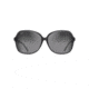 Maui Jim Taro Polarized Square Sunglasses - Women's, Translucent Grey Frame, Neutral Grey Lens, Translucent Grey GS795-11