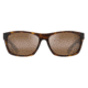 Maui Jim Tumbleland Sunglasses, Matte Tortoise w/ Black Temples Frame, HCL Bronze Lens, Polarized, H770-10CM