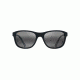 Maui Jim Wakea Polarized Classic  Sunglasses,Matte Black Rubber,Neutral Grey Lens 745-02MR