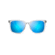Maui Jim Women's Westside Sunglasses,Light Grey Crystal Frame,Polarized,Blue Hawaii Lens, B803-11