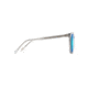 Maui Jim Women's Westside Sunglasses,Light Grey Crystal Frame,Polarized,Blue Hawaii Lens, B803-11