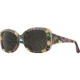 Maui Jim You Move Me Sunglasses,Silk Print with White Trim &amp; Teal Interior,Neutral Grey Lens, GS280-51