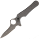 Max Venom Dimachaerus Button Lock Gray Folding Knife,4.5in,154CM Steel,Standard Edge,Gray,Aluminum Handle MVDIMACGR