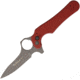 Max Venom Dimachaerus Button Lock Red Folding Knife,4.5in,154CM Steel,Standard Edge,Red Aluminum Handle MVDIMACRD