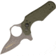 Max Venom Mini Dimachaerus Button Lock Folding Knife,3in,154CM Steel,Standard Edge,Green,Aluminum Handle MVDIMACMGN