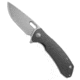 Maxace Knives Maxace Balance Frame Lock Knife TC4 3.6" Satin M390, Gray, Bohler M390, adult, BHQ-212428