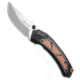 Maxace Knives Maxace Blacklight-01 Frame Lock Knife PVD Ti + Copper-Brass Inlays 4.2" Satin, Black, Bohler M390, adult, BHQ-218274