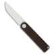 Maxace Knives Maxace Knives Nebula Frame Lock Knife Brown Cerakote Ti 3.1" White Coated, Brown, CPM MagnaCut, adult, BHQ-206842