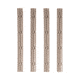 Maxim Defense Industries AR-15 M-Slot Rail Covers - 4 Pack, FDE, MXM-47600