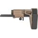 Maxim Defense Industries PDW Brace for AR-15, Standard Buffer/Spring, 3.3 oz, FDE, MXM-47525