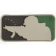 Maxpedition Major League Shooter Patch, Arid, 3in x 1.6in MLSHA
