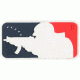 Maxpedition Major League Shooter Patch, Full Color, 3in x 1.6in MLSHC