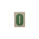 Maxpedition Number 0 Morale Patch, Arid, 0.84in x 1.18in NUM0A