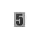 Maxpedition Number 5 Morale Patch, SWAT, 0.84in x 1.18in NUM5S