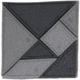 Maxpedition Tangram 7-Piece Patch, SWAT, 3in x 3in TANGS