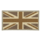 Maxpedition UK Flag Patch, Arid, 3in x 1.6in UKFLA