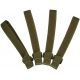 Maxpedition 5inch TacTie - Khaki, Pack of 4 - 9905K