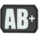 Maxpedition AB+ POS Blood Type Patch, Glow BTABPZ