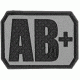 Maxpedition AB+ POS Blood Type Patch, SWAT BTABPS