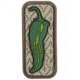 Maxpedition Chili Pepper Morale Patch,0.75x1.69in,Arid PEPPA