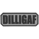 Maxpedition Dilligaf Patch, SWAT DLGFS