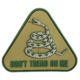 Maxpedition Don't Tread On Me Morale Patch - DTOMA