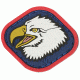 Maxpedition Eagle Head Morale Patch,1.5x1.25in,Full Color EGHDC