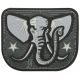Maxpedition Elephant Morale Patch,2.9x2.4in,SWAT ELPHS