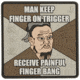 Maxpedition Finger Bang Patch, Arid CSFBA