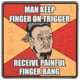Maxpedition Finger Bang Patch, Full Color CSFBC
