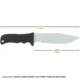 Maxpedition Fixed Blade, Black FRN, Lg Short Clip, Plain MXLSCP