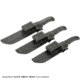 Maxpedition Fixed Blade, Black FRN, Lg Short Clip, Plain MXLSCP