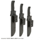 Maxpedition Fixed Blade, Black FRN, Lg Short Clip, Plain MXLSCP