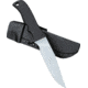 Maxpedition Fixed Blade, Black FRN, Med Long Clip, Plain MXMLCP
