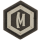 Maxpedition Hex Logo Patch, Arid HXLGA