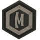 Maxpedition Hex Logo Patch, SWAT HXLGS