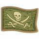 Maxpedition Jolly Roger Micro Patch,1.125x0.75in,Arid MCJRA