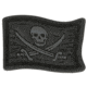 Maxpedition Jolly Roger Micro Patch,1.125x0.75in,Stealth MCJRX