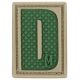 Maxpedition Letter Patch D, Arid LETDA