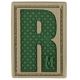 Maxpedition Letter Patch R, Arid LETRA