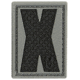 Maxpedition Letter Patch X, SWAT LETXS