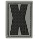 Maxpedition Letter Patch X, SWAT LETXS