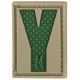 Maxpedition Letter Patch Y, Arid LETYA