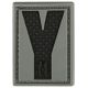 Maxpedition Letter Patch Y, SWAT LETYS