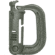Maxpedition Grimloc Locking D-Ring Carabiner, Dark Gray, One Size, BHQ-58588