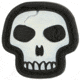 Maxpedition Mini Skull Morale Patch,Glow MSKLZ