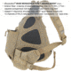 Maxpedition Monsoon S-Type Gearslinger Backpack, Khaki 0485K