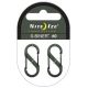 Nite Ize Black S-Biner - Plastic Clip #6 NiteIZE-SBP6-03-01BG